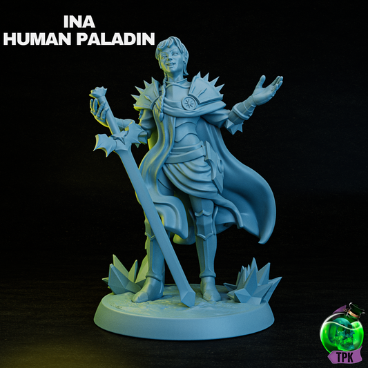 Ina, Human Paladin