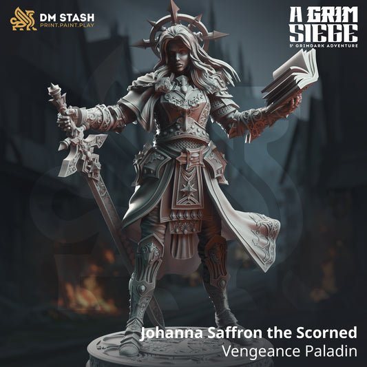 Johanna Saffron the Scorned, Vengeance Paladin