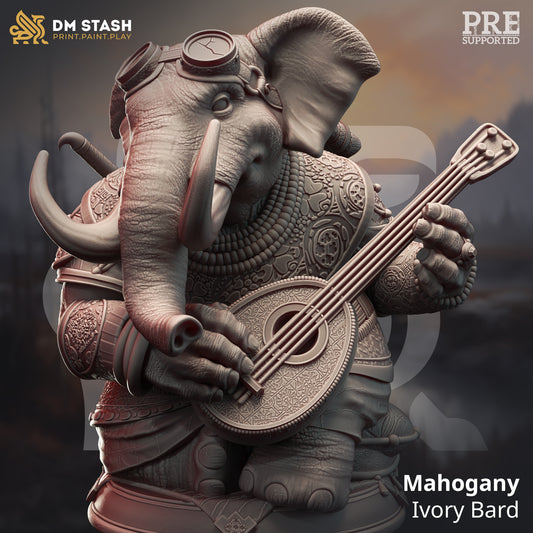 Mahogany, Ivory Bard