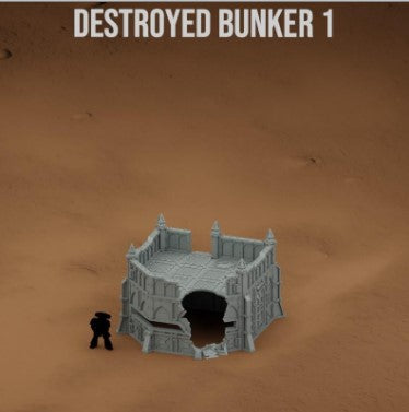 Destroyed Bunker 1