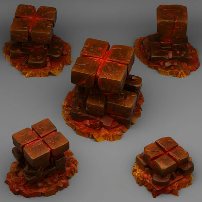 Mysterious Magma Cubes