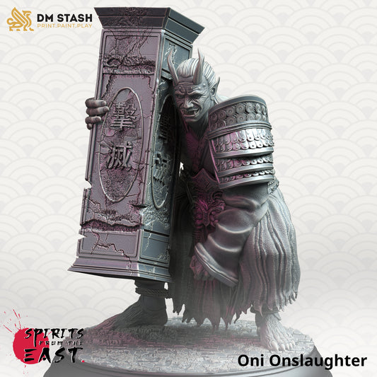 Oni Slaughterer with Pillar