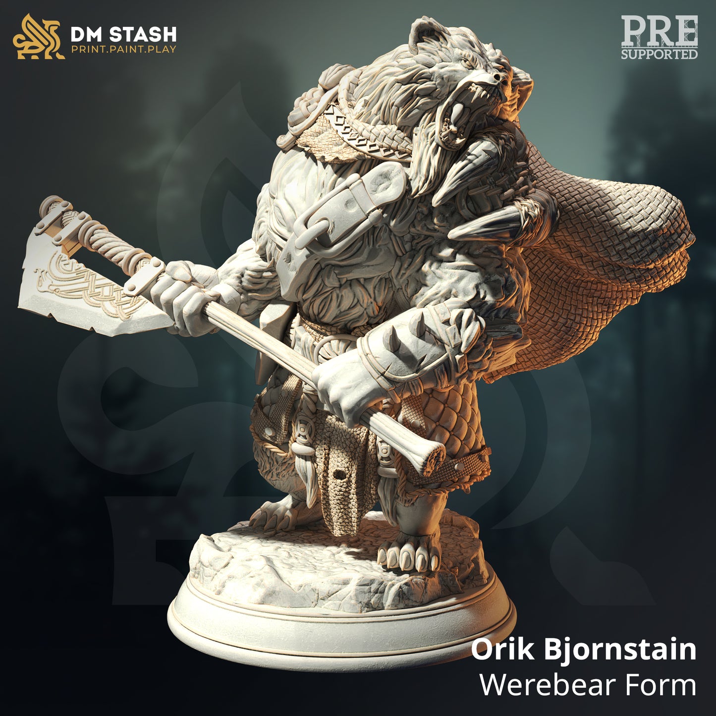 Orik Bjornstain - Werebear Form