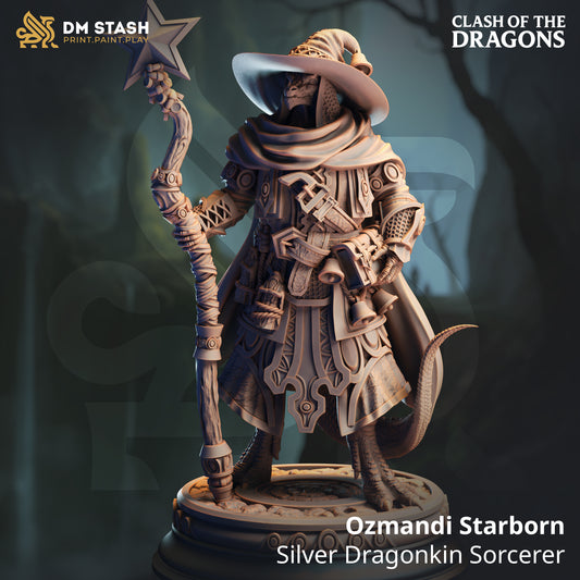Ozmandi Starborn - Silver Dragonkid Sorcerer