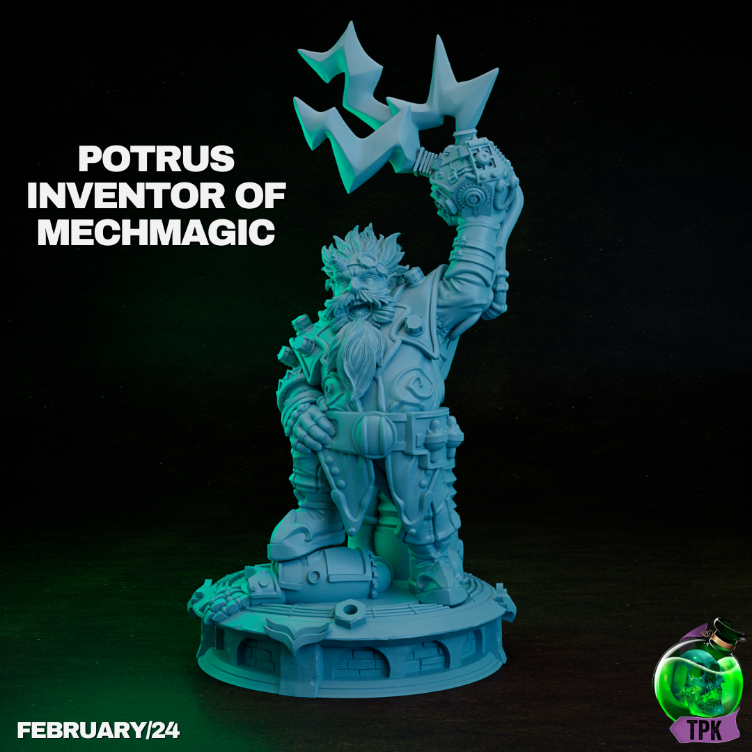 Potrus, Inventor of Mechmagic