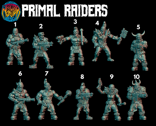 Primal Raiders Set 1