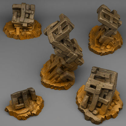 Runeknot Pillars
