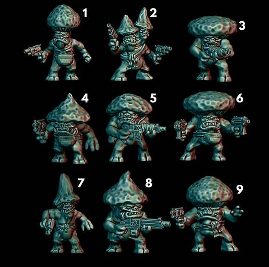 Shroomanoid Gunslingers