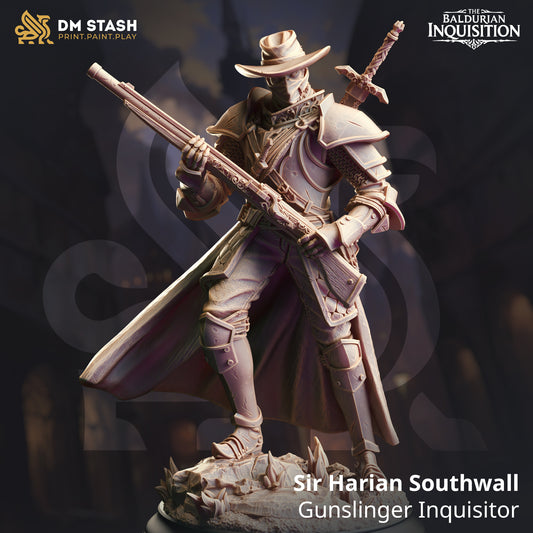 Sir Harian Southwall, Gunslinger Inquisitor without Hat