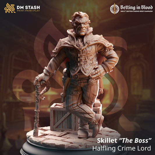 Skillet "The Boss', Halfling Crime Lord