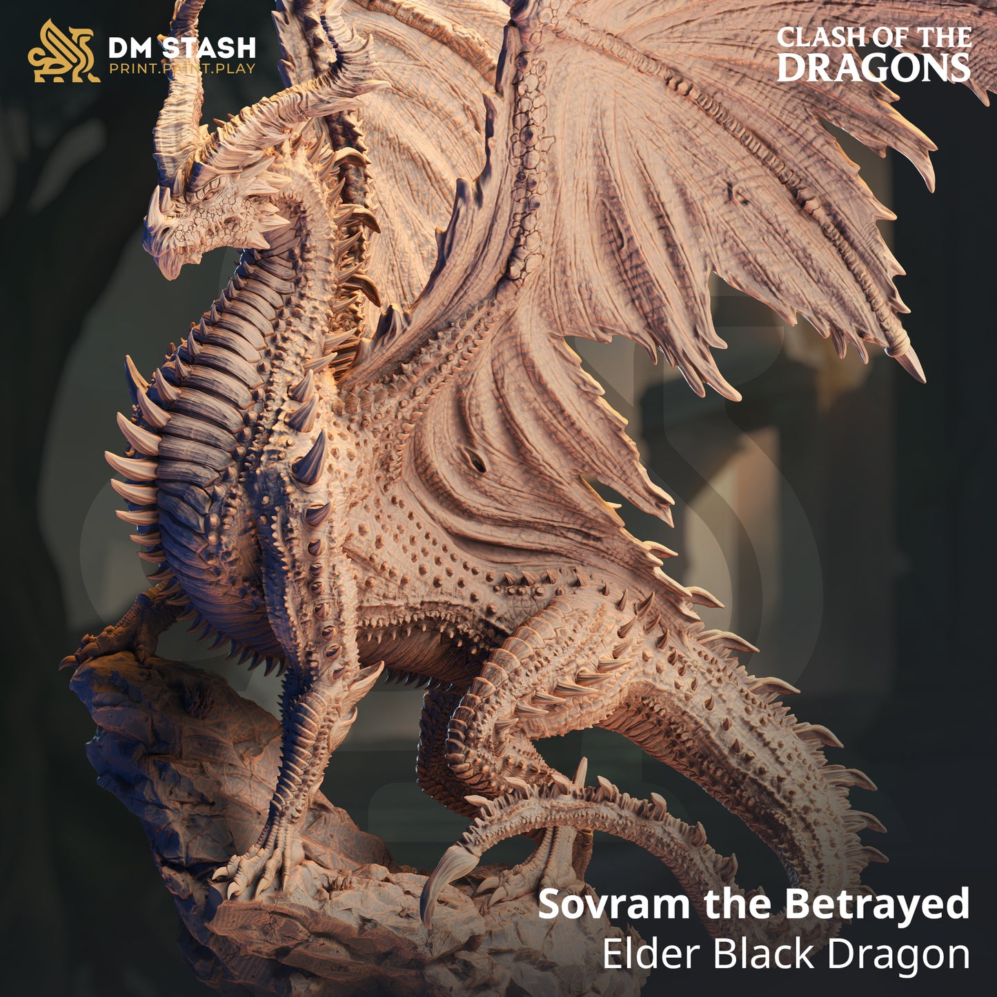 Sovram the Betrayed, Elder Black Dragon