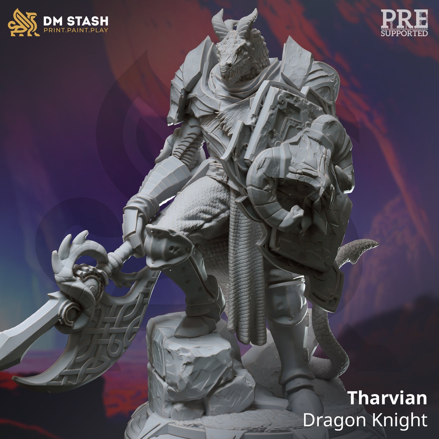 Tharvian - Dragon Knight
