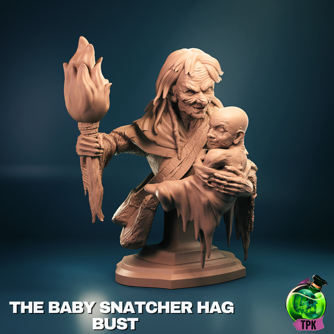 The Baby Snatcher Hag Bust