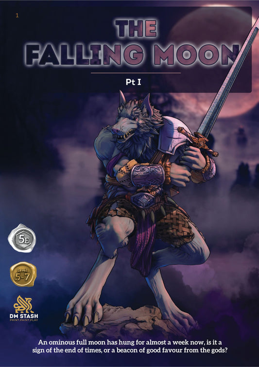 Call of the Moon Collection with The Falling Moon Pt. I 5E Campaign