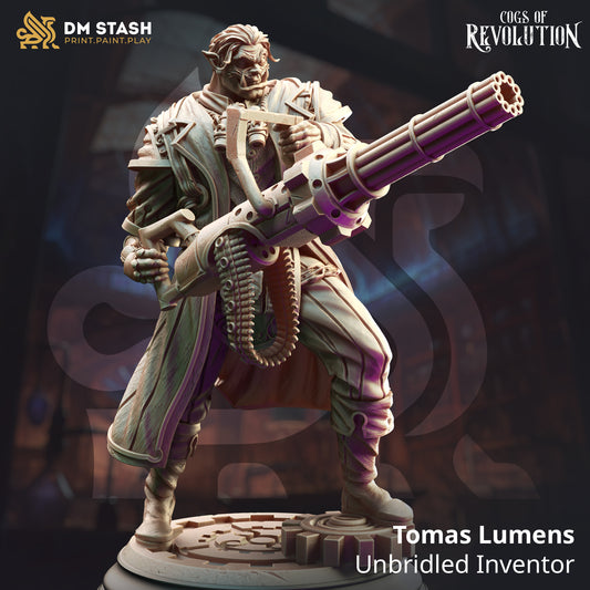 Tomas Lumens, Unbridled Inventor