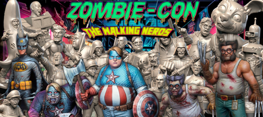 Zombie-Con!!! The Walking Nerds Full Set