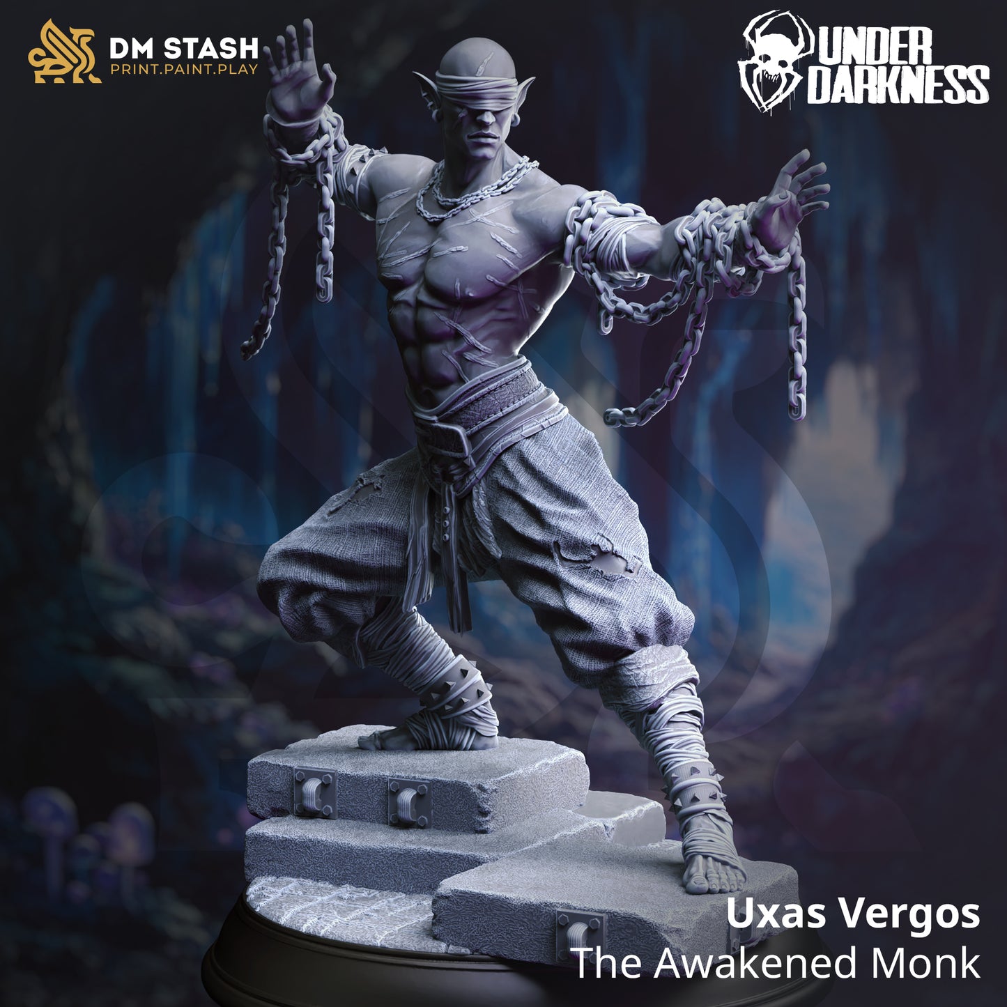 Uxas Vergos the Awakened Monk