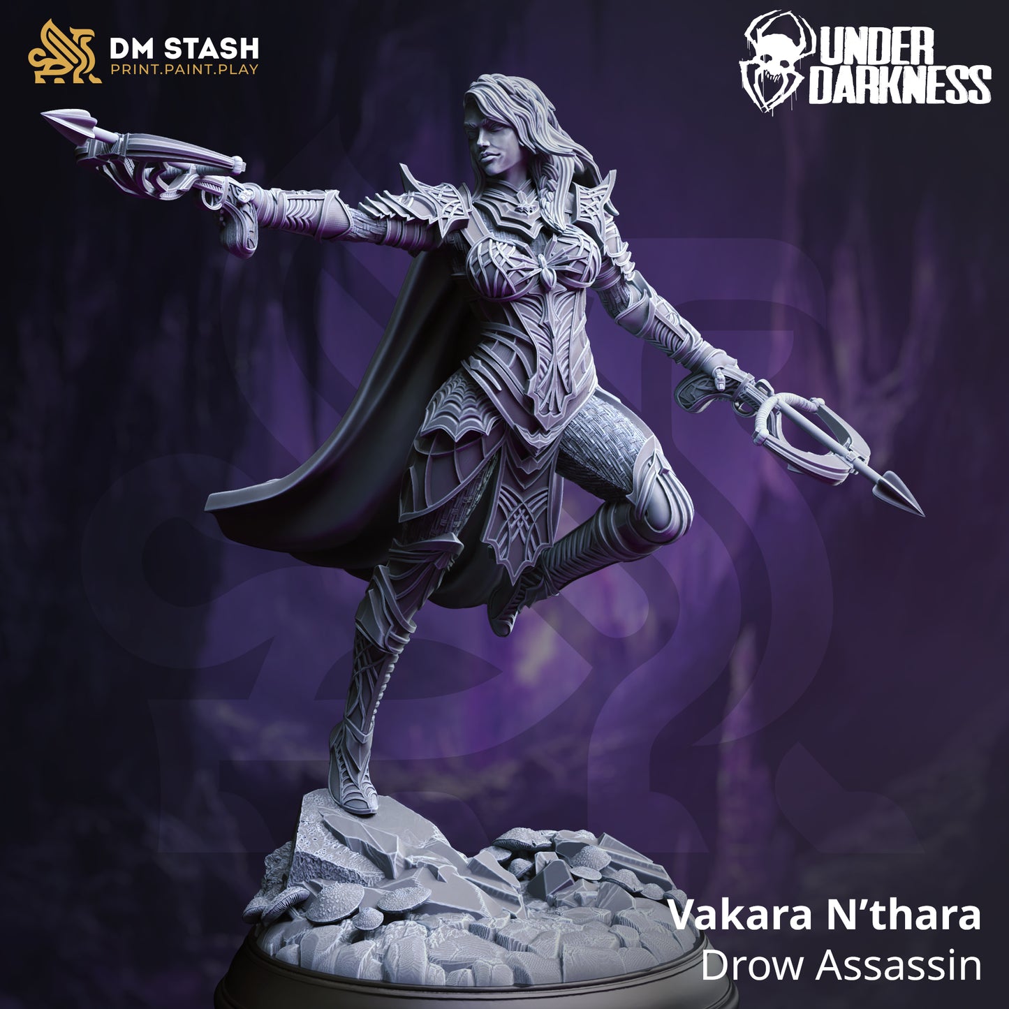 Vakara N'thara, Drow Assassin