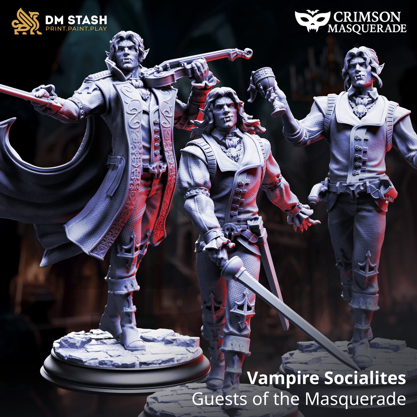 Vampire Socialites - Guest of the Masquerade