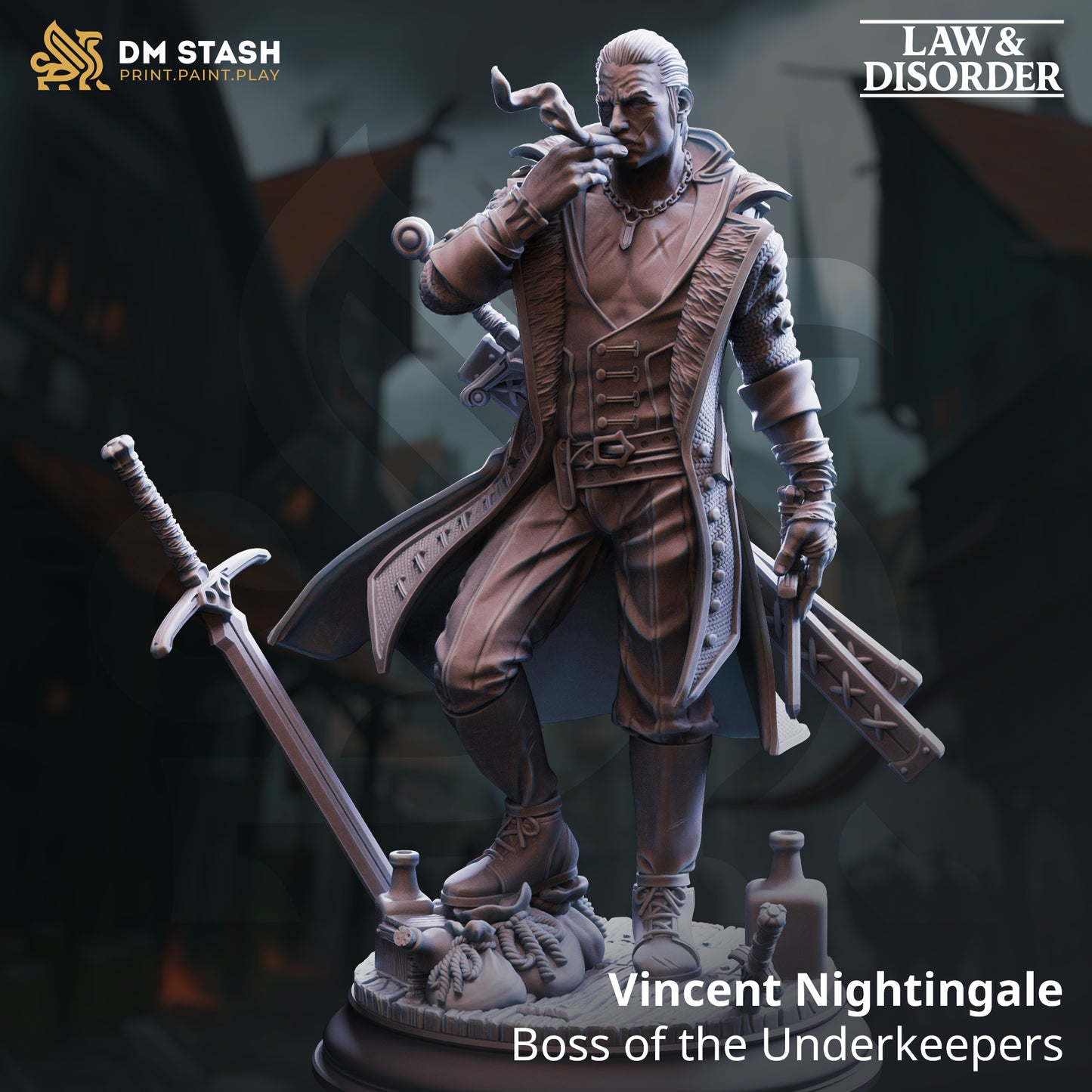 Vincent Nightingale - Boss of the Underkeepers