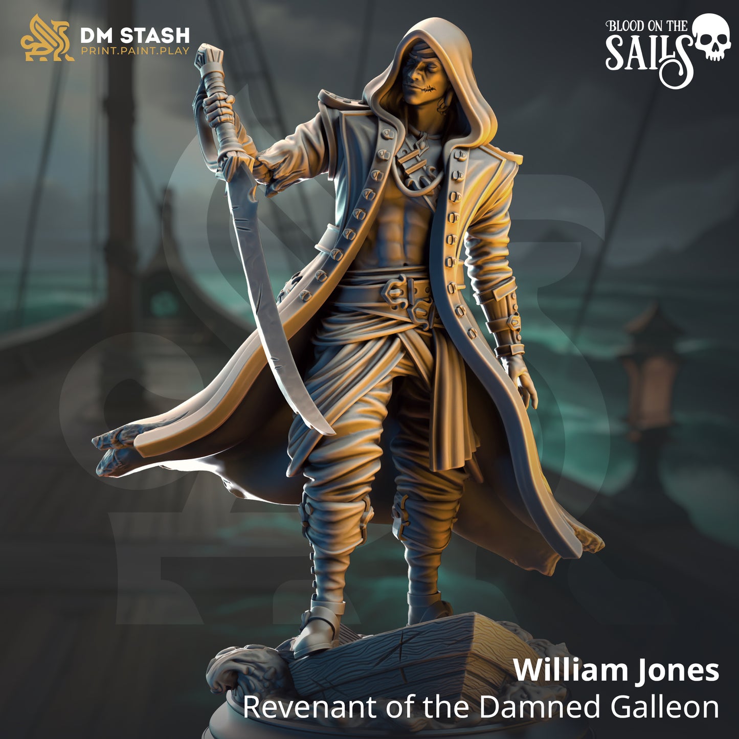 William Jones - Revenant of the Damned Galleon