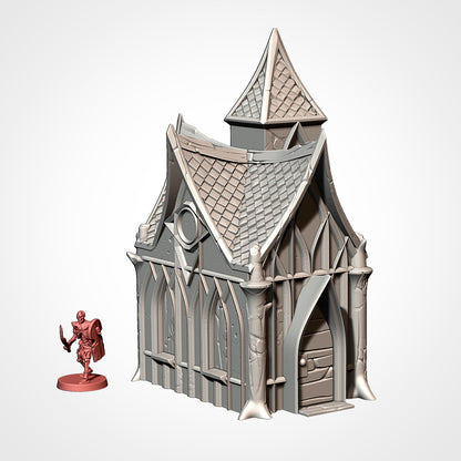 Wood Elf Houses Tabletop Terrain