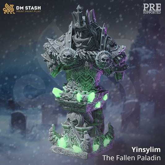 BUST Yinsylim the Fallen Paladin
