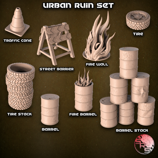 Urban Ruin Set #2