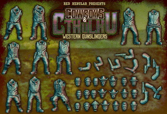 Cowboys & Cthulhu - Western Gunslingers Multi-Part Set