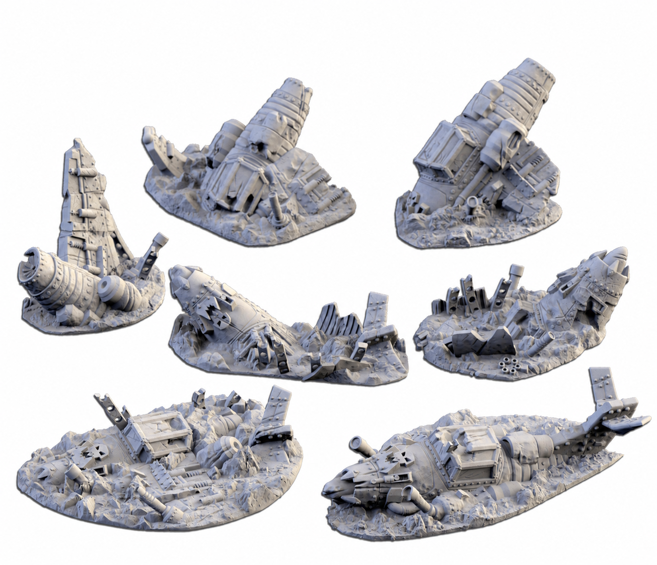 Crashed Orc Planes