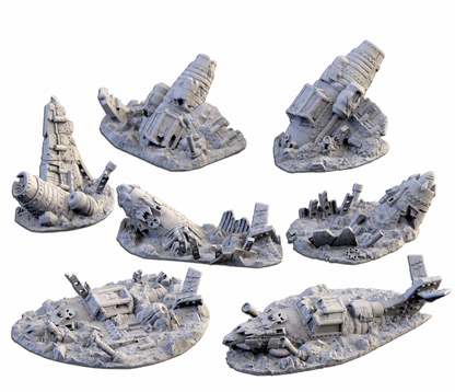 Crashed Orc Planes