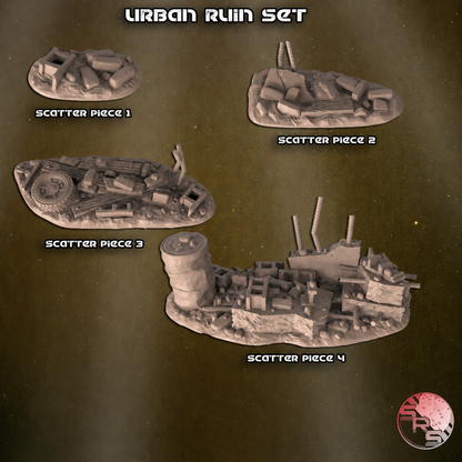 Urban Ruin Set #1