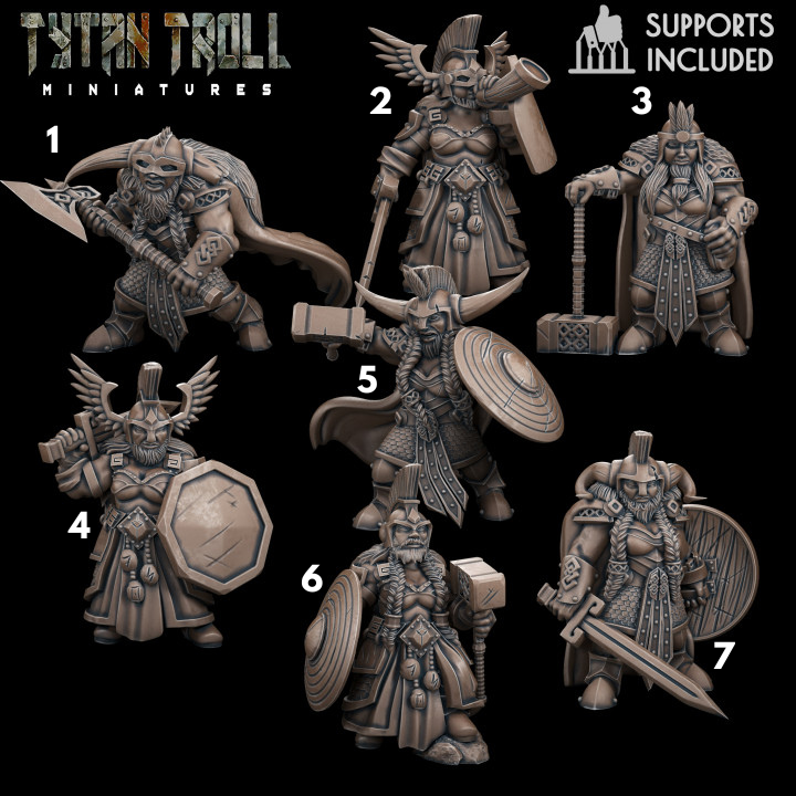 Bearded Female Dwarfs