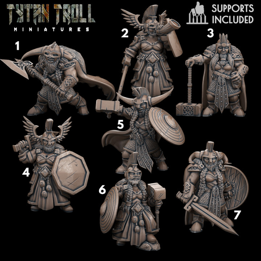 Bearded Female Dwarfs