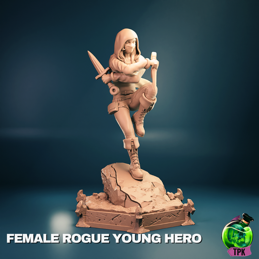 Female Rogue Young Hero