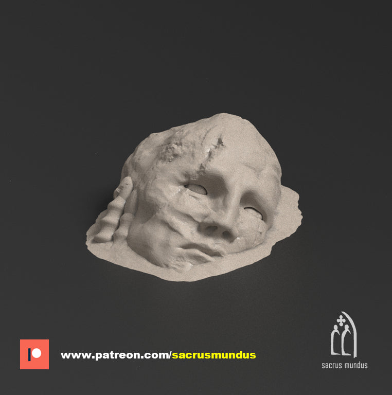 Oregia Alien Sanctum Head Statues