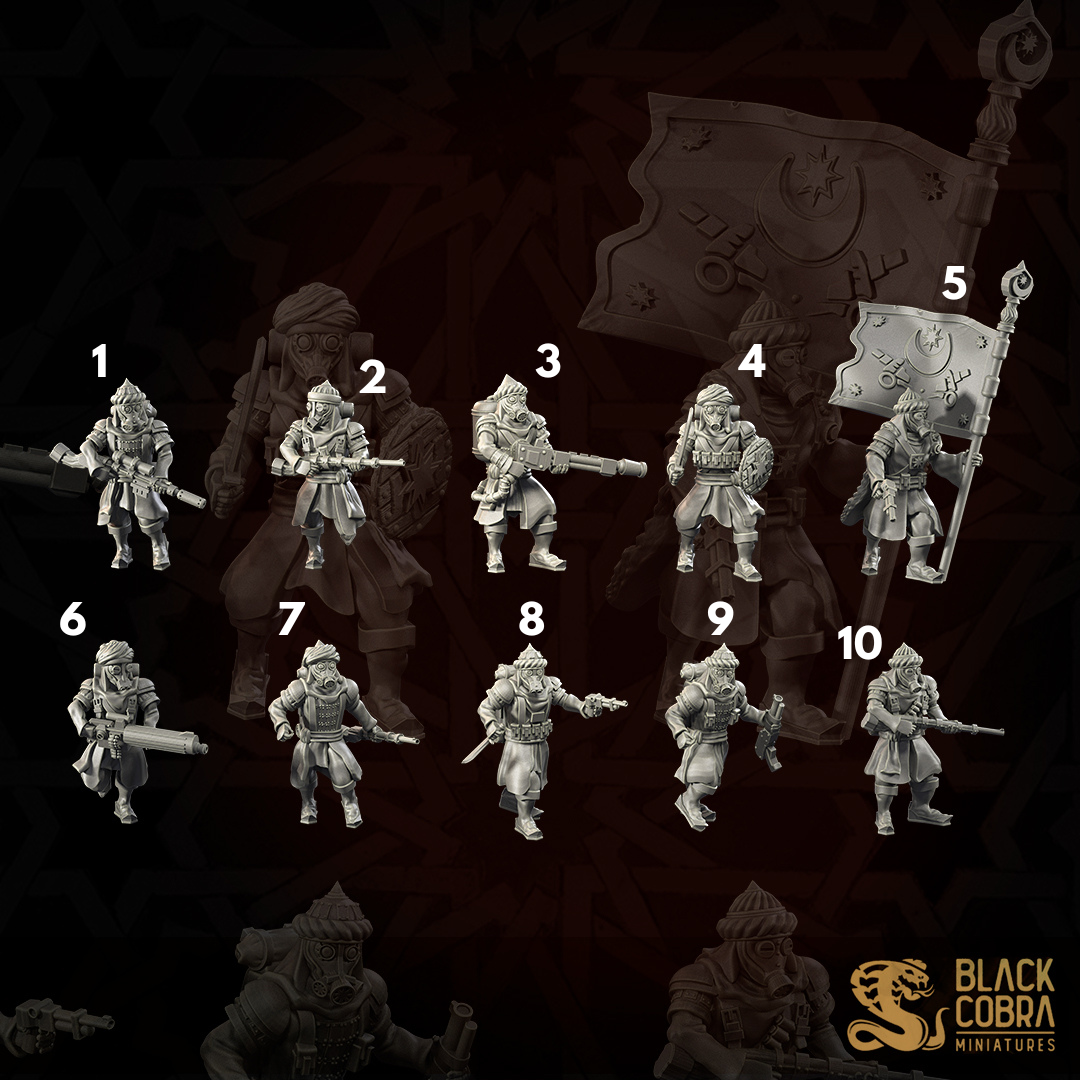 Iron Trenchers - Soldiers